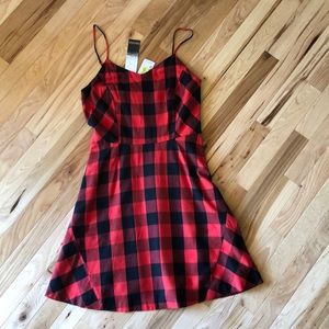 Buffalo check dress